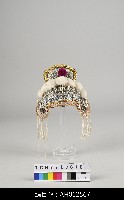 藏品(中國福建泉州懸絲傀儡戲頭盔-戰盔)的圖片